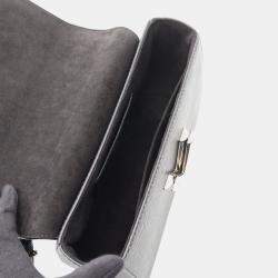 Pre Owned Louis Vuitton Twist MM Black Epi Leather Shoulder Bag