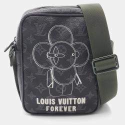 Pre Owned Louis Vuitton Danube PM Limited Edition Vivienne Monogram Eclipse Shoulder Bag