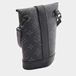 Pre Owned Louis Vuitton Envelope Monogram Eclipse Canvas Pouch