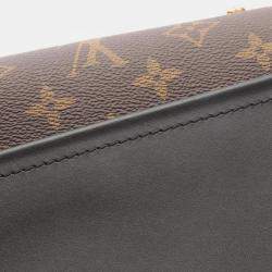 Pre Owned Louis Vuitton Marceau Brown Monogram Canvas Shoulder Bag