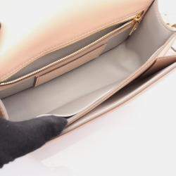 Pre Owned Louis Vuitton Pont Neuf Pink Leather Shoulder Bags