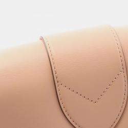 Pre Owned Louis Vuitton Pont Neuf Pink Leather Shoulder Bags