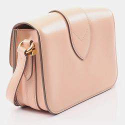 Pre Owned Louis Vuitton Pont Neuf Pink Leather Shoulder Bags