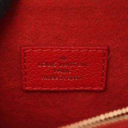Pre Owned Louis Vuitton  Victoire Brown Monogram Canvas Leather Shoulder Bags