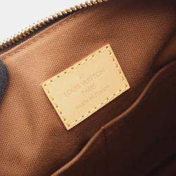 Pre Owned Louis Vuitton Odeon PM Brown Monogram Canvas Crossbody Bag