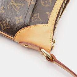 Pre Owned Louis Vuitton Odeon PM Brown Monogram Canvas Crossbody Bag