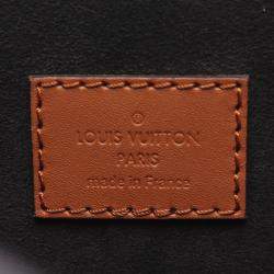 Pre Owned Louis Vuitton Dauphine Brown Monogram Canvas Leather Shoulder Bag
