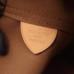 مملوكة مسبقًا حقيبة كتف لوي فيتون أتلانتيس GM قماش مونوغرام بني