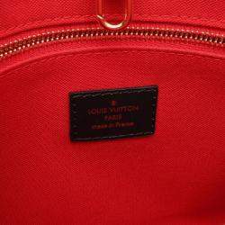 Pre Owned Louis Vuitton  On The Go PM Brown Canvas Tote Bag