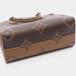 Pre Owned Louis Vuitton  On The Go PM Brown Canvas Tote Bag