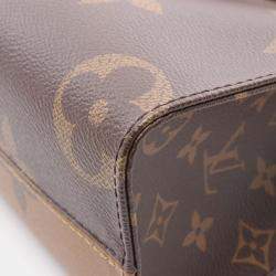 Pre Owned Louis Vuitton  On The Go PM Brown Canvas Tote Bag