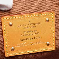 مملوكة مسبقًا حقيبة تسوق لوي فيتون جلد مونوغرام بنية متوسطة الحجم