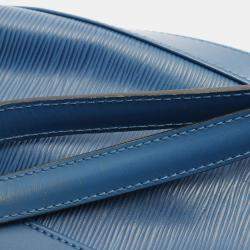 Pre Owned Louis Vuitton Randonnee Blue Epi Leather Backpack