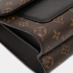Pre Owned Louis Vuitton Black/Brown Monogram Victoire