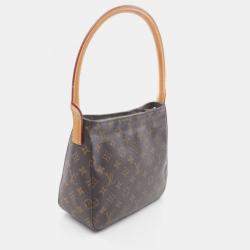 Pre Owned Louis Vuitton Looping MM Brown Monogram Canvas Shoulder Bag