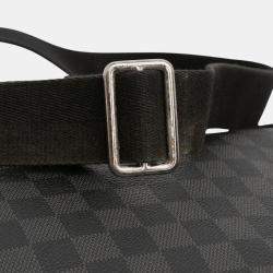Pre Owned Louis Vuitton Black Damier Graphite Skyline Messenger MM