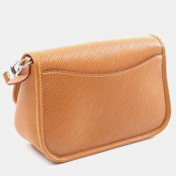 Pre Owned Louis Vuitton Buci Brown Epi Leather Shoulder Bag