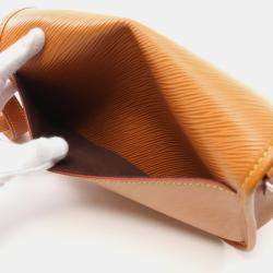 Pre Owned Louis Vuitton Buci Brown Epi Leather Shoulder Bag