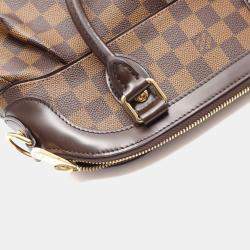 Pre Owned Louis Vuitton Trevi PM Damier Ebene Canvas Satchel Bag