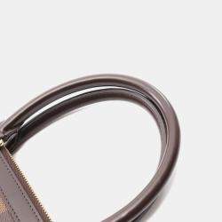 Pre Owned Louis Vuitton Trevi PM Damier Ebene Canvas Satchel Bag