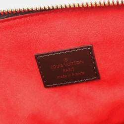 Pre Owned Louis Vuitton Trevi PM Damier Ebene Canvas Satchel Bag