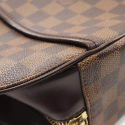 Pre Owned Louis Vuitton Sarria Damier Ebene Canvas Top Handle Bag