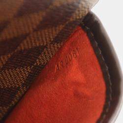 Pre Owned Louis Vuitton Sarria Damier Ebene Canvas Top Handle Bag