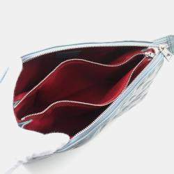 Pre Owned Louis Vuitton Coussin PM Blue Empreinte Leather Monogram Shoulder Bag