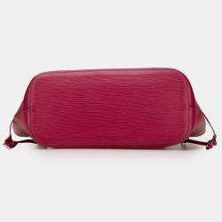 Pre Owned Louis Vuitton Pink Epi Neverfull PM