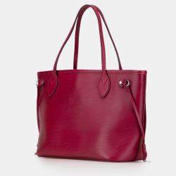 Pre Owned Louis Vuitton Pink Epi Neverfull PM