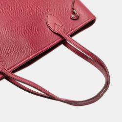 Pre Owned Louis Vuitton Pink Epi Neverfull PM