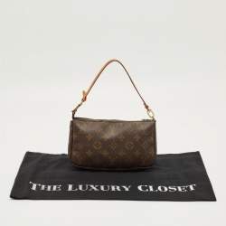 Pre Owned Louis Vuitton Monogram Canvas Pochette Accessoires