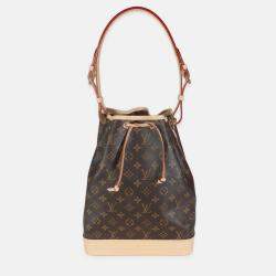 Pre Owned Louis Vuitton Brown Monogram Canvas Noe NM