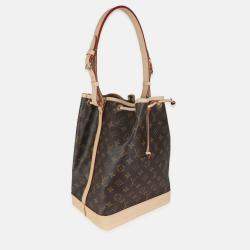 Pre Owned Louis Vuitton Brown Monogram Canvas Noe NM