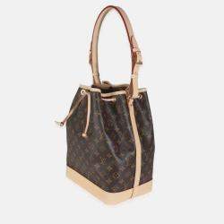 Pre Owned Louis Vuitton Brown Monogram Canvas Noe NM