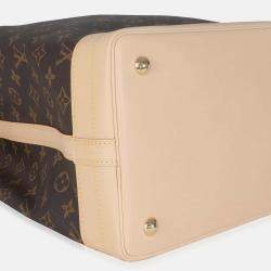 Pre Owned Louis Vuitton Brown Monogram Canvas Noe NM