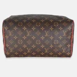 Pre Owned Louis Vuitton Flamingo Monogram Canvas Totem Speedy 30