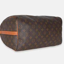 Pre Owned Louis Vuitton Monogram Canvas Speedy Bandouliere 35
