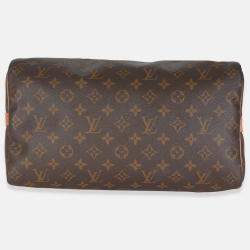 Pre Owned Louis Vuitton Monogram Canvas Speedy Bandouliere 35