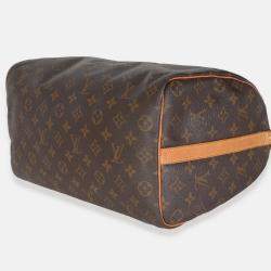 Pre Owned Louis Vuitton Monogram Canvas Speedy Bandouliere 35