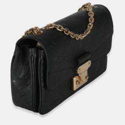 Pre Owned Louis Vuitton Black Monogram Empreinte Marceau
