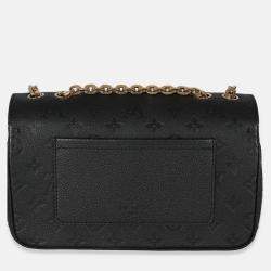 Pre Owned Louis Vuitton Black Monogram Empreinte Marceau