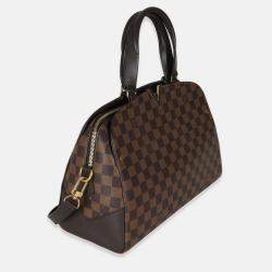 Pre Owned Louis Vuitton Damier Ebene Canvas Kensington Bowling Bag