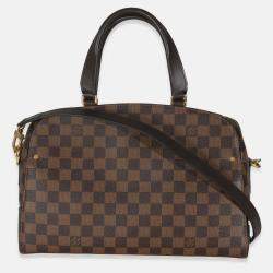 Pre Owned Louis Vuitton Damier Ebene Canvas Kensington Bowling Bag