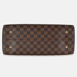 Pre Owned Louis Vuitton Damier Ebene Canvas Kensington Bowling Bag