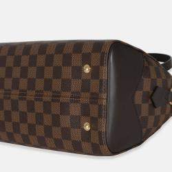 Pre Owned Louis Vuitton Damier Ebene Canvas Kensington Bowling Bag