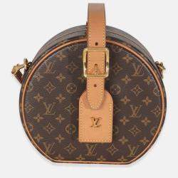 Pre Owned Louis Vuitton Monogram Canvas Petite Boite Chapeau