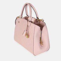 Pre Owned Louis Vuitton Rose Ballerine Monogram Empreinte Montaigne MM
