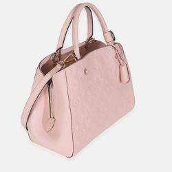 Pre Owned Louis Vuitton Rose Ballerine Monogram Empreinte Montaigne MM