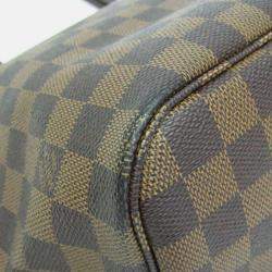 Pre Owned Louis Vuitton Brown Damier Neverfull MM Tote